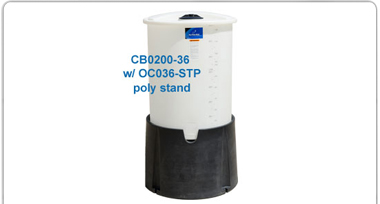CONE BOTTOM BATCH TANKS