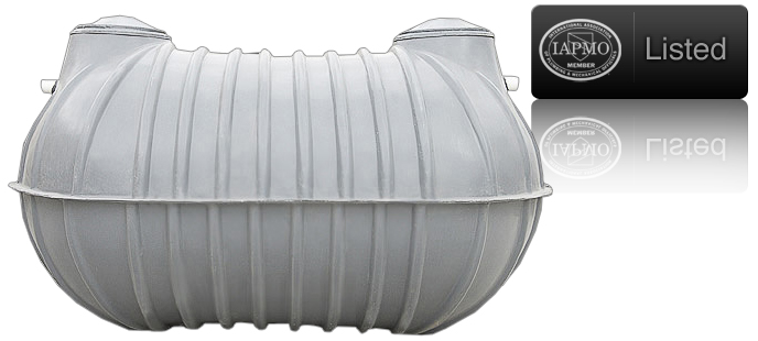 750 GALLON 2 CHAMBER FIBERGLASS