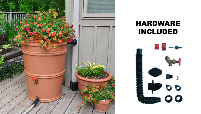 EARTHMINDED™ RAINSTATION™ RAIN BARRELS
