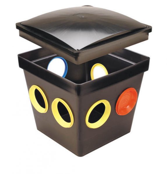 TUF TITE 7 HOLE DISTRIBUTION BOX